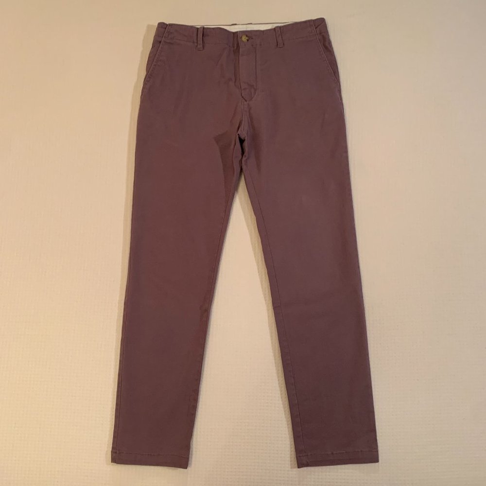UO Urban Outfitters Easton Skinny Chino Pants Lavender Purple